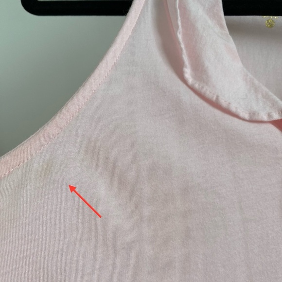 Lilly Pulitzer Pink Shay Ruffled Sleeveless Tank Top In Paradise Tint Size XS - Picture 5 of 9